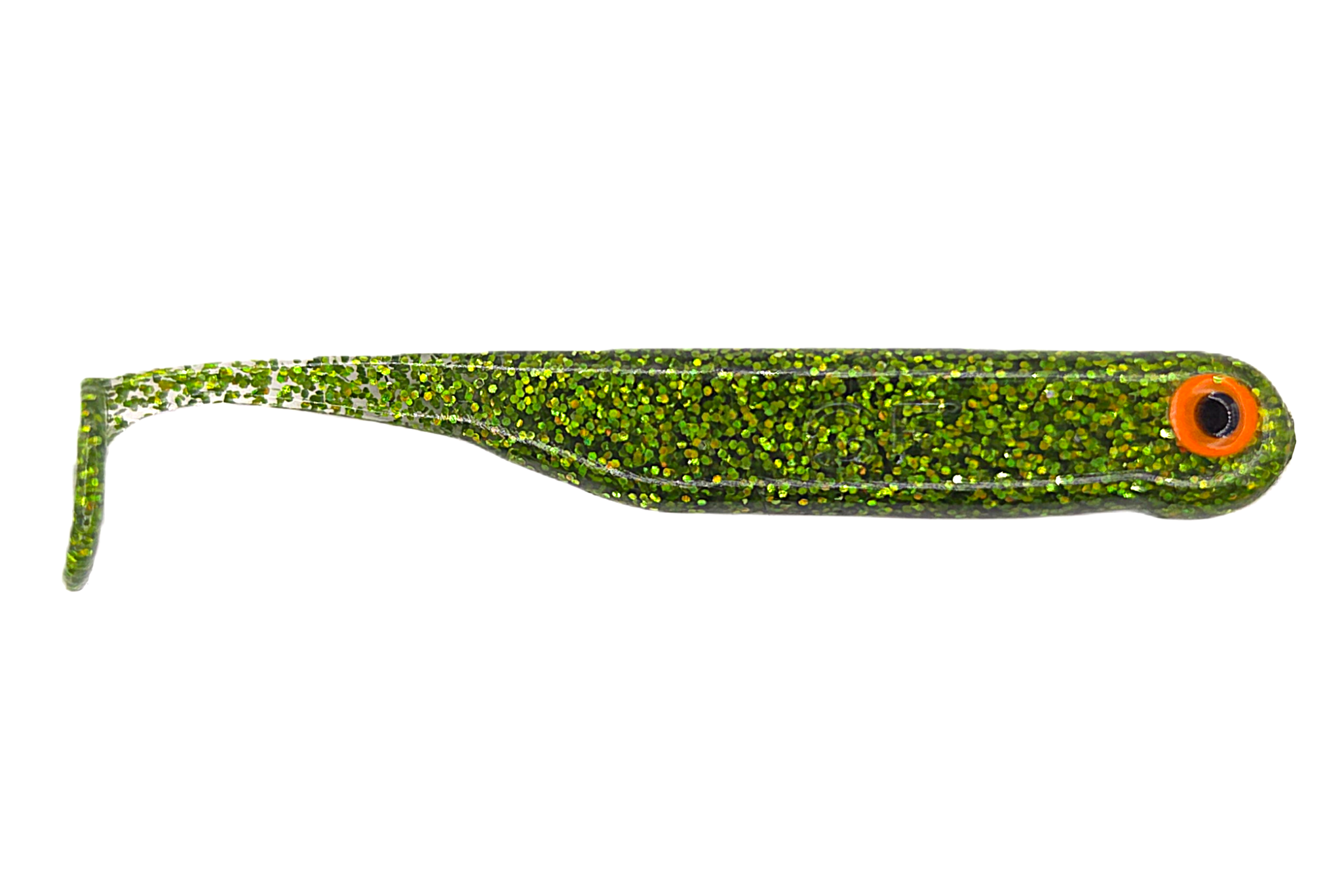 GF1 7cm glitter green 6 szt. x TYP OD RYB