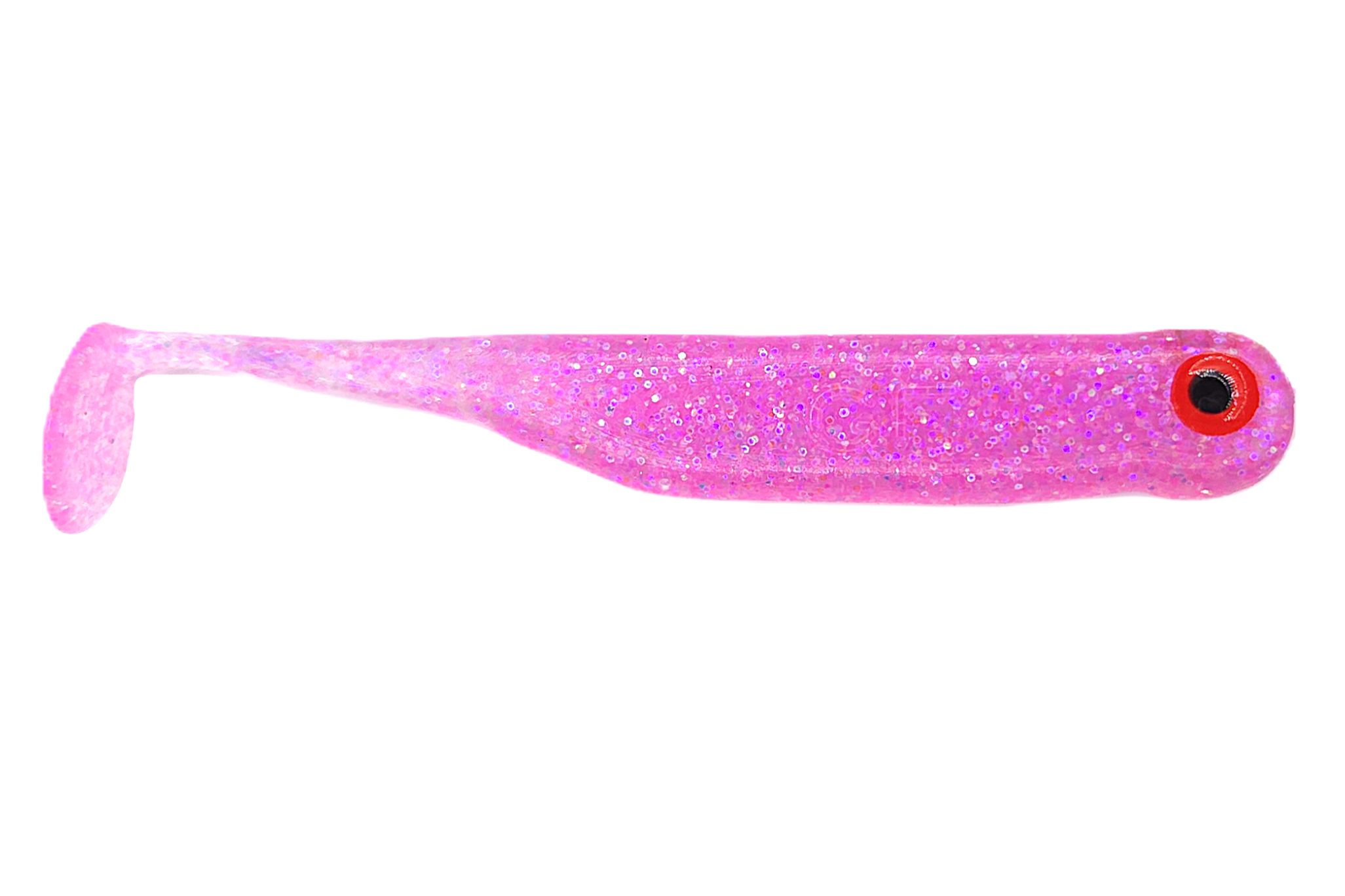 GF1 7cm glitter pink 6 szt.