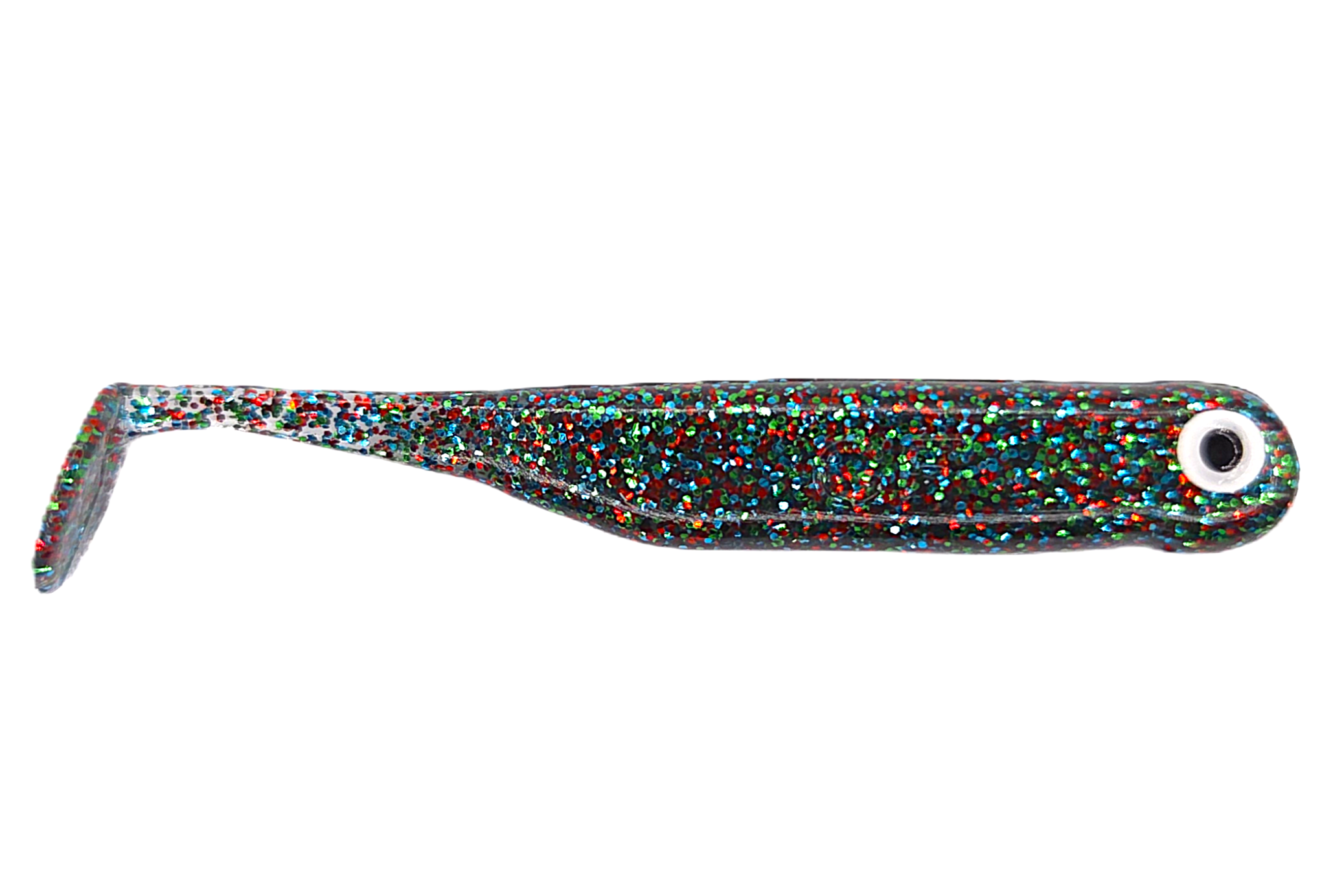 GF1 7cm colorful glitter 6 szt.