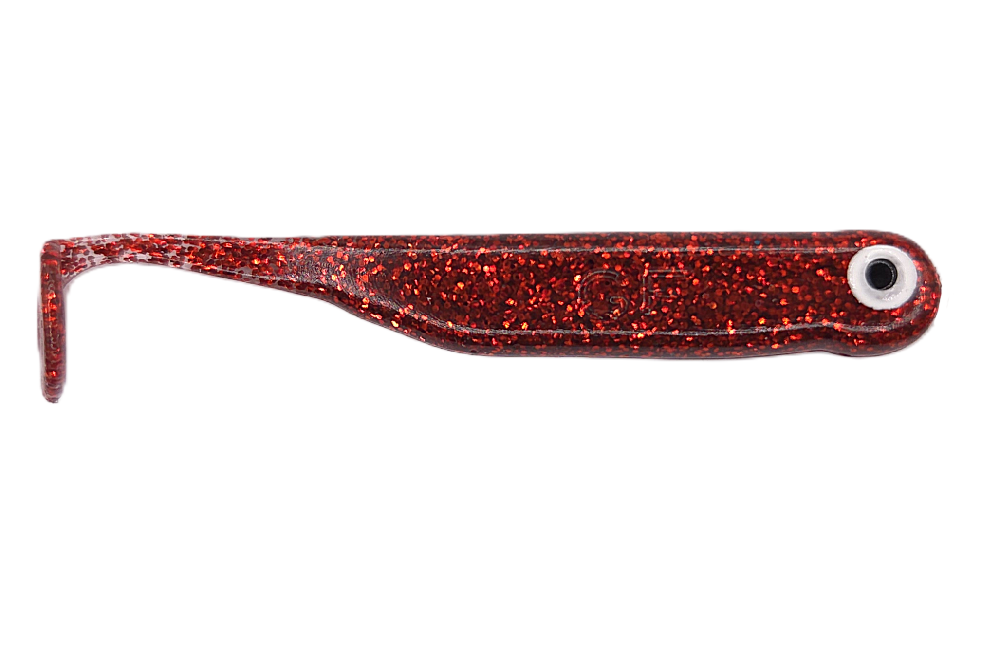 GF1 7cm glitter red 6 szt.