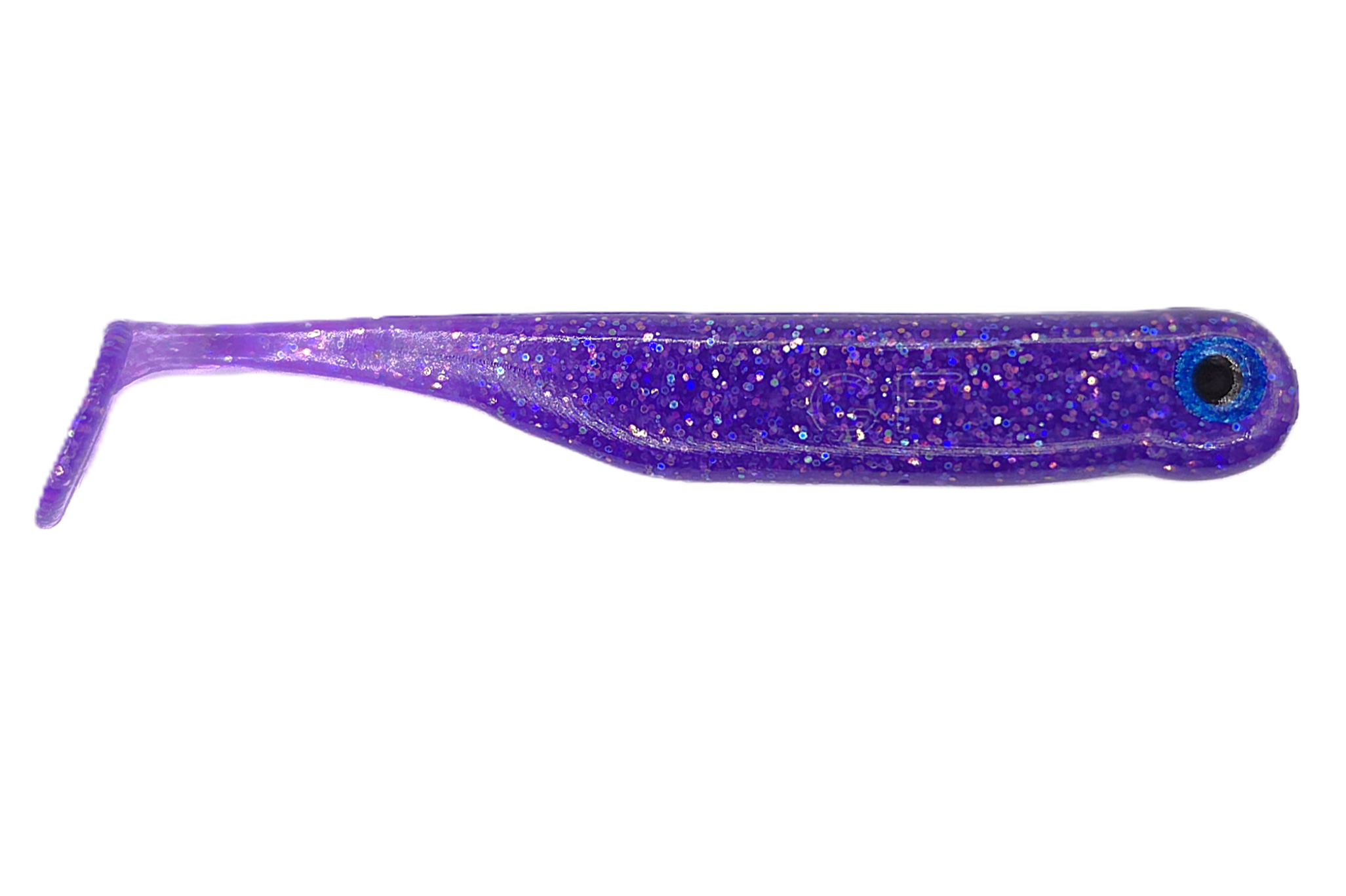 GF1 7cm glitter light purple 6 szt.